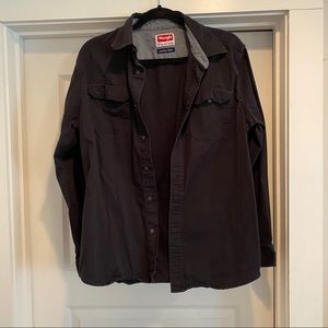 Wrangler long sleeve button up